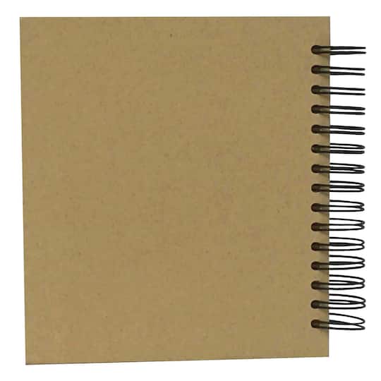 6 Pack: Spiral Kraft Chipboard Journal by Recollections®